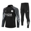 Paris Saint Germain Zwarte Trainings Sweatshirt Kwart-Zip 2025-26 Paris Saint Germain Zwarte Trainings Sweatshirt Kwart-Zip 2025-26
